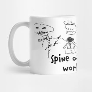 spine of the world Mug